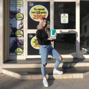 Aprovada del carnet de cotxe a Autoescola Liceu